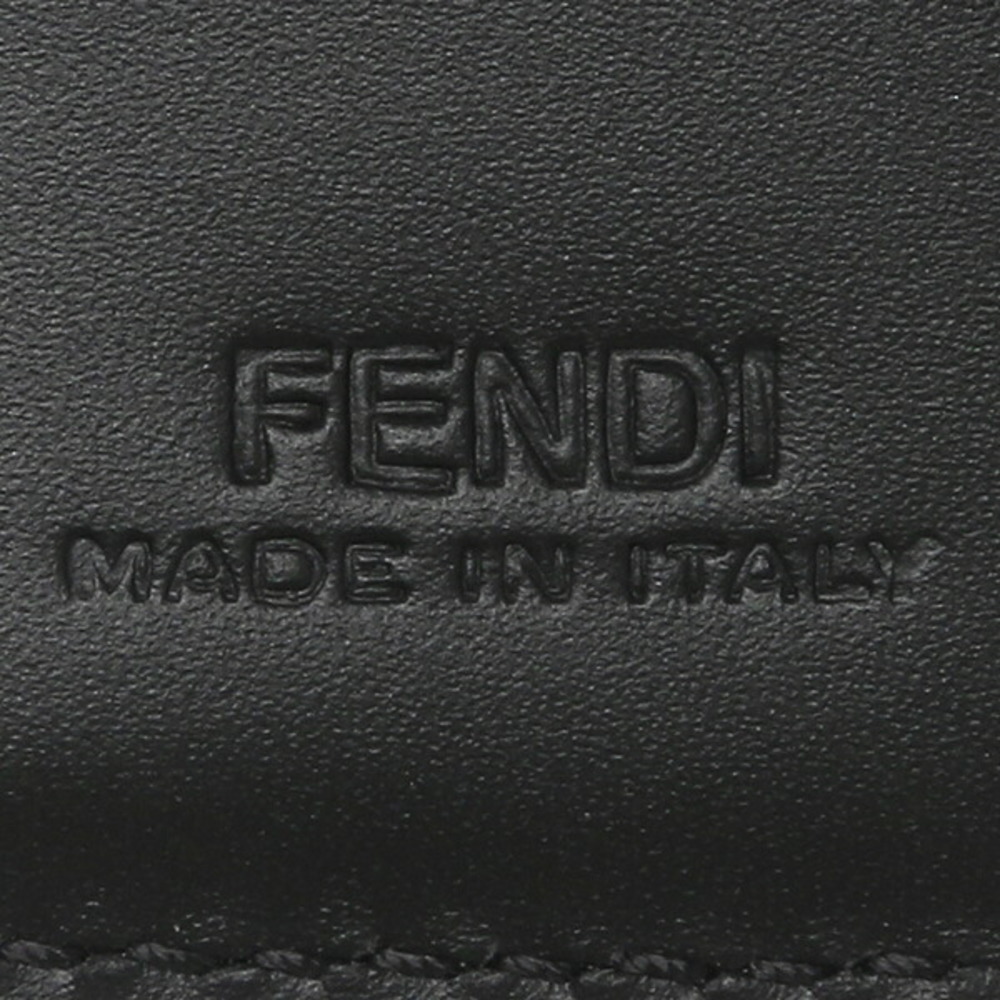 Fendi Python Tri Black Leather Wallet - image 8